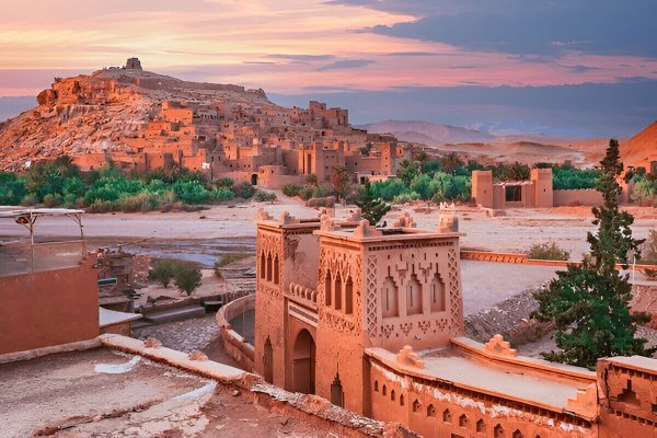 Ait Ben Haddou Kasbah during a 3-day shared Marrakech to Fes desert tour